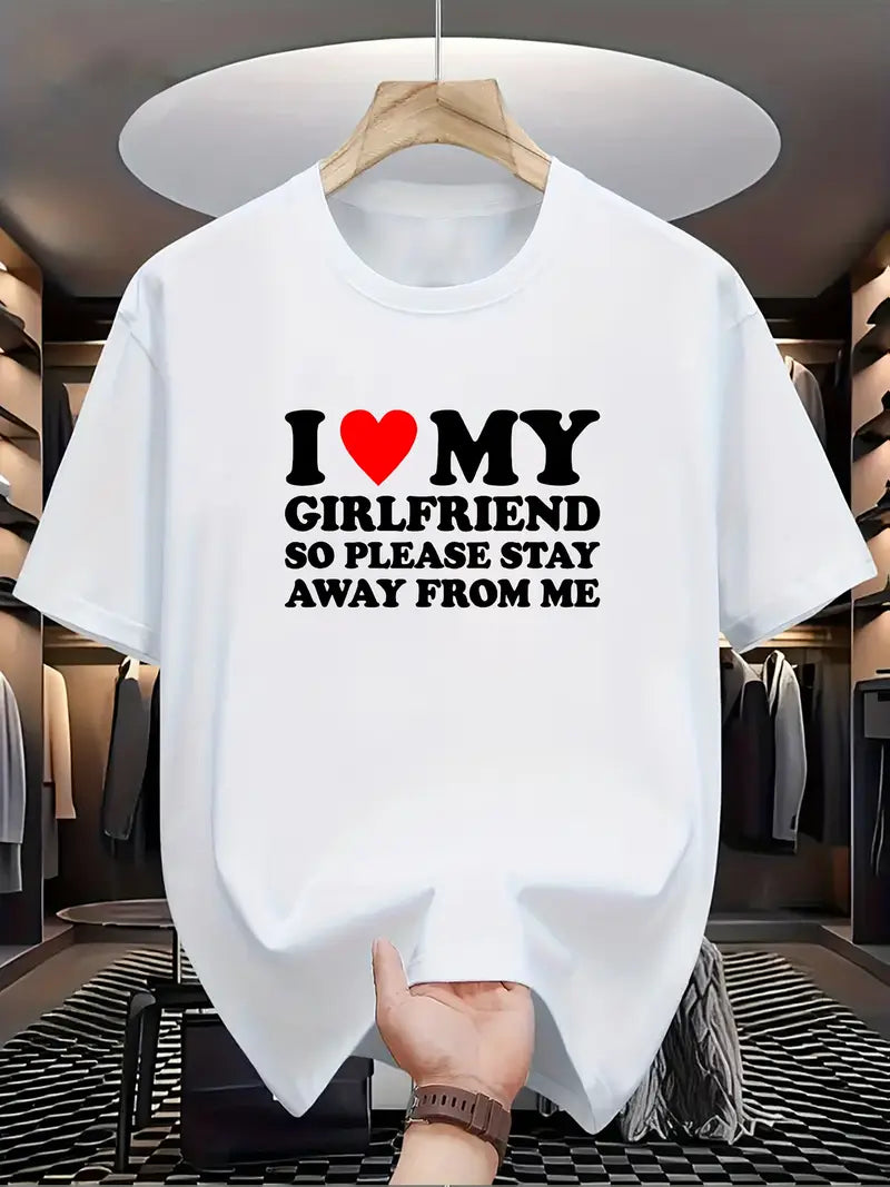 I love my girlfriend T-shirt